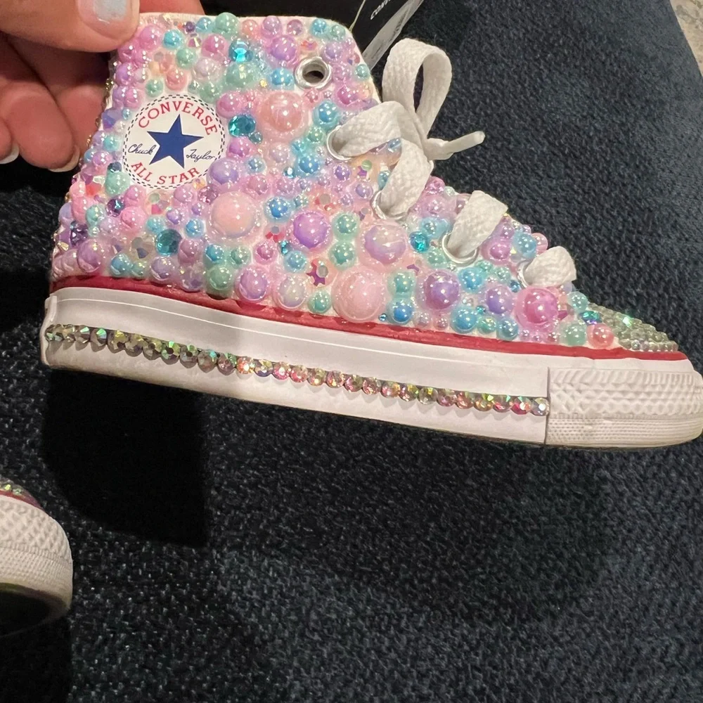 Converse Multicolor Beaded‎ High Tops